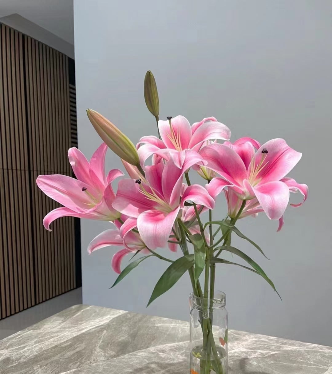 3支 - 多头粉百合 - Pink Lily