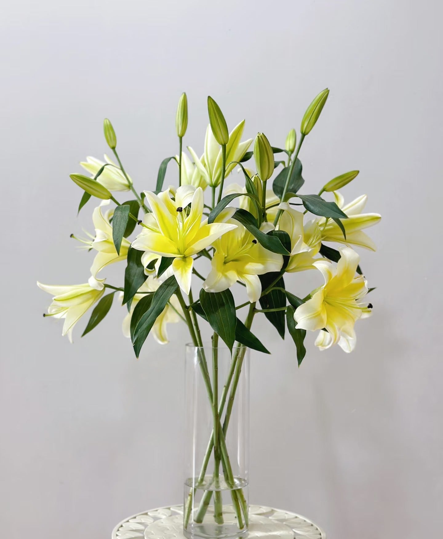3支 - 多头黄百合 - Multi Bud Yellow Lily