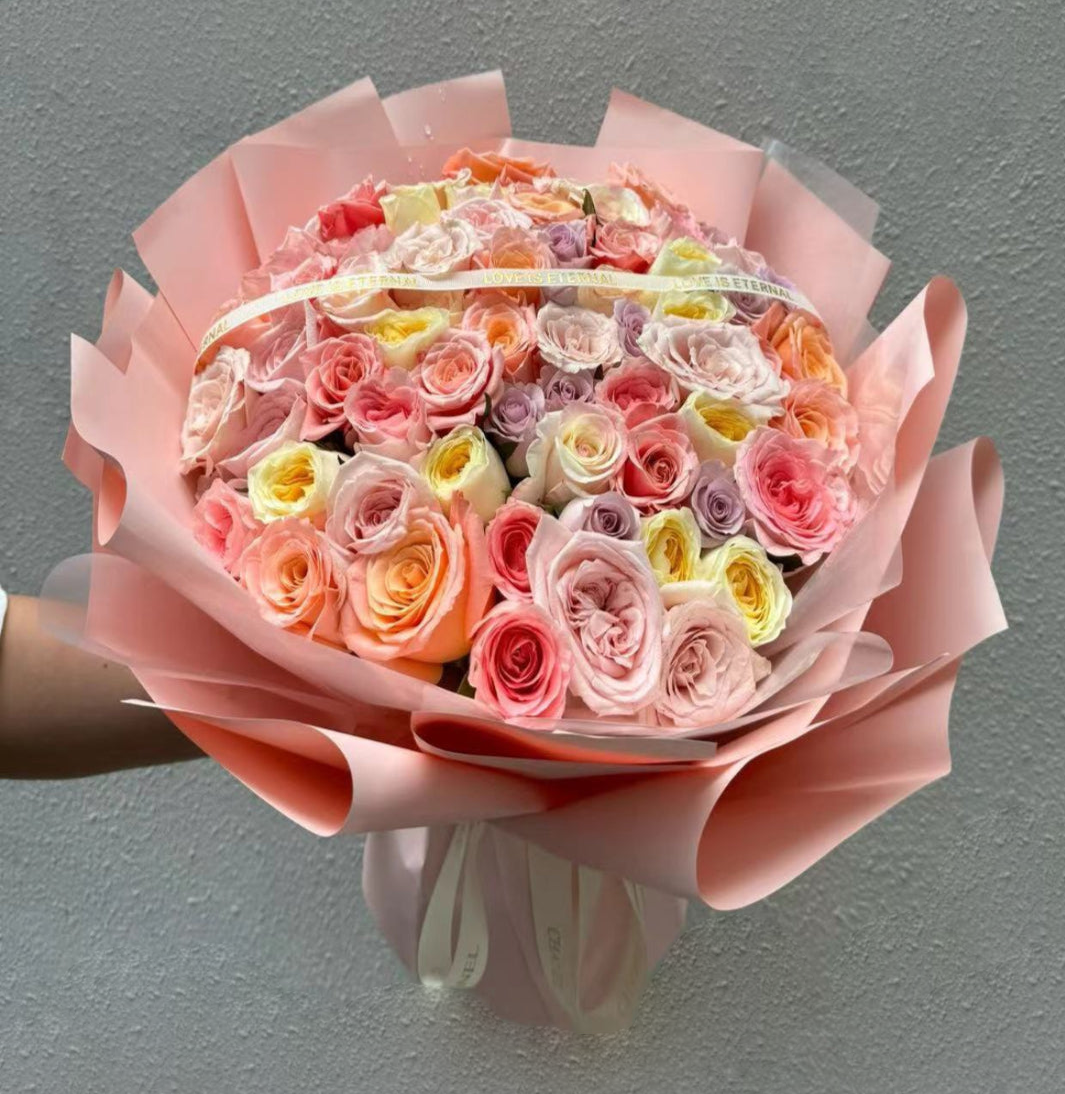 Premium Bouquet VD 26 - 52 Stalk – Floral Singapore