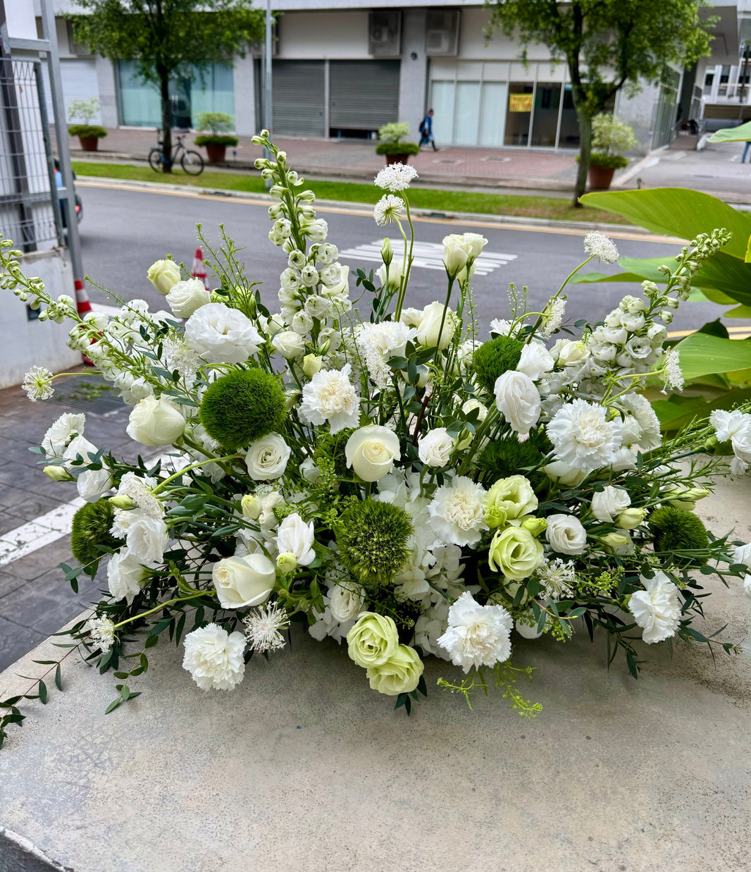 White – Floral Singapore
